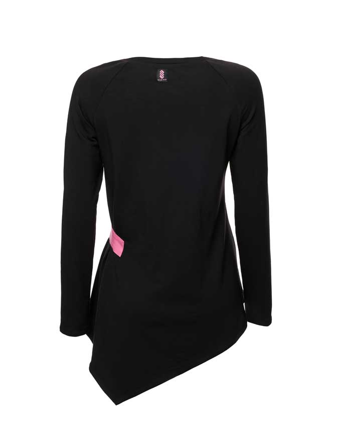 NYSM Asymmetric Before & After Work-Out Top