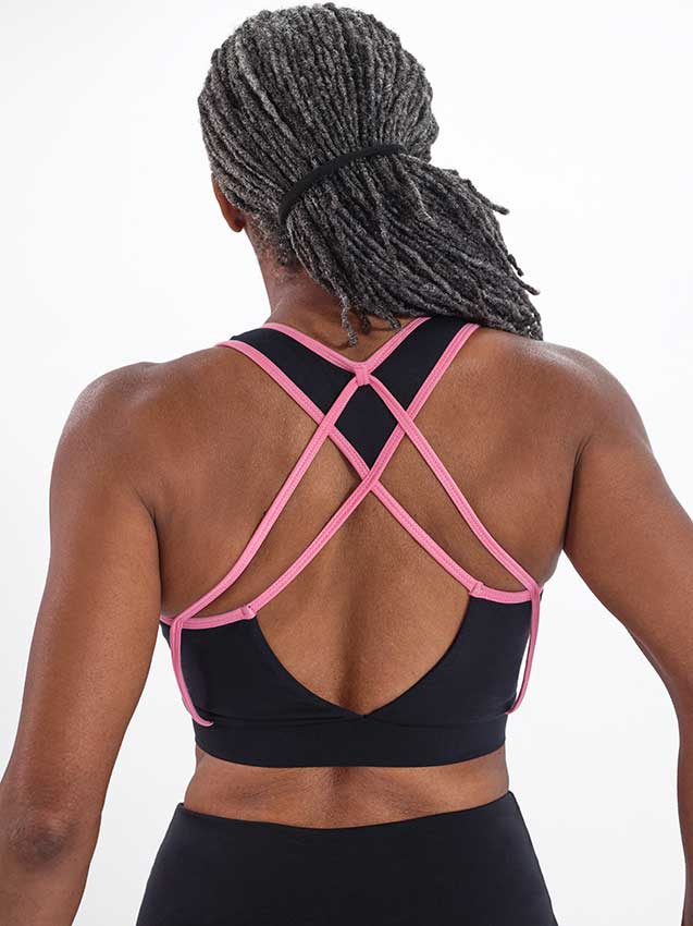 NYSM Bra Top is zip fastened at the front