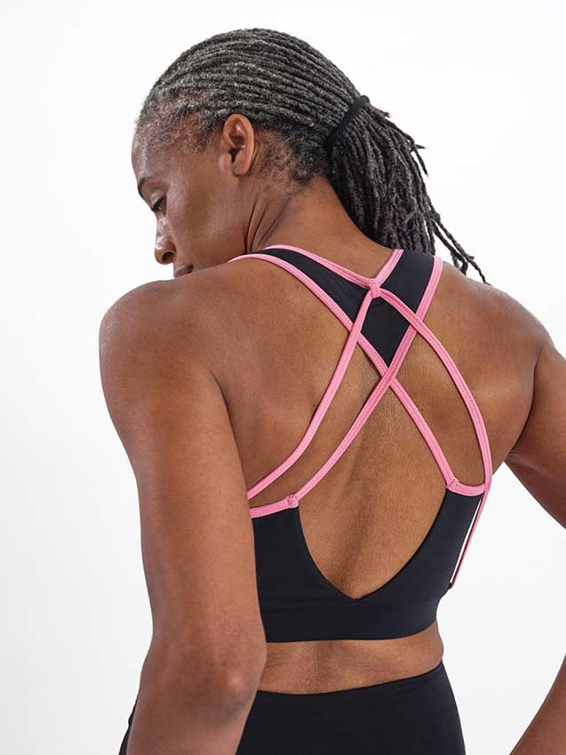 NYSM Bra Top is zip fastened at the front